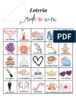 Copia de Loteria - Bride To Be