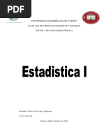 Estadistica I Act 3 Corte I Trimestre IV