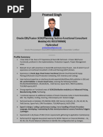 Resume - Pramod Singh