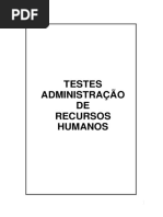 Testes Gestão de Recursos Humanos Digital