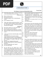 Literature 11 - Practice Sheet - 10th Board Booster 2.0 2024