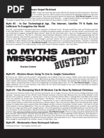 10 Myths Busted