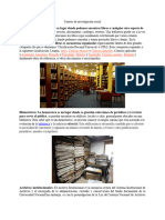 Centros de Investigación Social