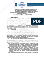 Convocatoria Preseleccion Organo Judicial