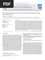 Effect of Heat Treatment On Microestructure and Mechanical Properties of High Boron Whit Cast Iron