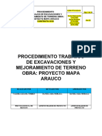 PTS 01 Trabajo de Excavacion y Mejoramiento de Terreno Arauco