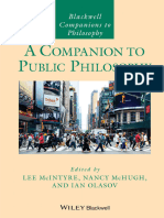 A Companion To Public Philosophy (Blackwell Companions To Philosophy) (Lee McIntyre, Nancy McHugh Etc.) (Z-Library)