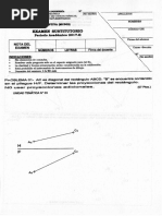 Examen Sustitutorio: Periodo Académico 2017-U