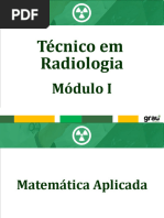 Radiologia - Módulo I - Matemática Aplicada