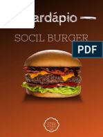 Cardápio Hamburgueria