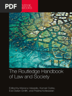 The Routledge Handbook of Law and Society 0367234246 9780367234249