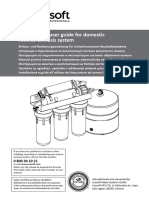 Manual Ecosoft Reverse Osmosis Filter