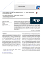 ART - Stereochemistry-And-Thermal-Stability-Of-Tartaric-Acid-On-The - 2016 - Surface-S