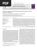 Theoretical Analysis of The Effect of Water and Ethanol Injection On Axial Compressor Instabilities