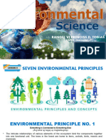 CHAPTER I Lesson II Seven Environmental Principles