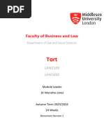 Module Handbook Tort LLB