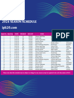 TATA IPL 2024 Fixtures