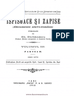 GHIBANESCU Gh. - Ispisoace Si Zapise. Vol. III, Partea II. 1663-1675