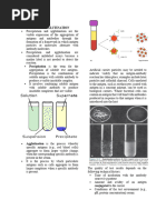 Agglutination Method