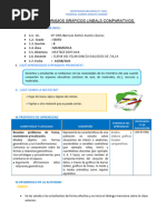 D4 A2 SESION MAT. Elaboramos Gráficos Lineales Comparativos.