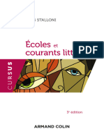 Yves Stalloni - Écoles Et Courants Littéraires-3ED-Jericho