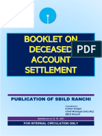 12 Booklet by Kumar Ranjan On Deceased Ac Settlement