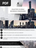 Crafting Global Business Strategies