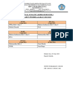 Jadwal Dan Soal Sas Kelas 1 SMT 2