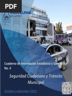 Cuaderno de Inf. Est. y Geog. No. 4 Naucalpan de Juarez