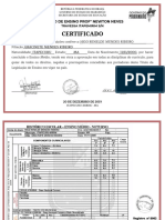 Certificado Ensino Médio