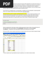 Como Crear Botones de Macros en Hoja Excel