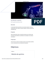 Introdução À Química Tema 2