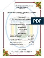 Informe de Investigacion