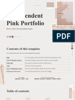 Transcendent Pink Portfolio by Slidesgo