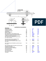 참고자료 11. Lifting Beam Calculation