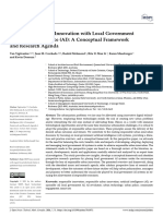 Responsible Urban Innovation With Local Government Artificial Intelligence (AI) - A Conceptual Framework and Research Agenda