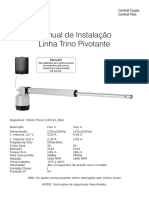 Manual Motor NEW Pivotante - Central Dupla e Flex