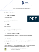 Estructura de Práctica No. 5 Tecnología Del Concreto AVE