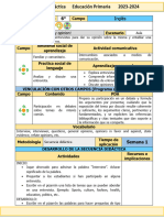 6to Grado Febrero - Inglés (2023-2024)