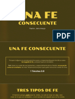 UNA FE CONSECUENTE (Jairo Araujo)