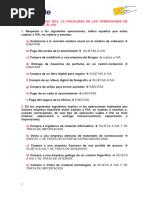 Actividades de La Fiscalidad