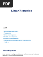 1 Linear Regreesion Introduction