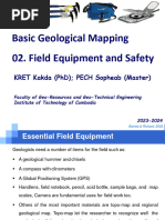 Field Equipment and Safety