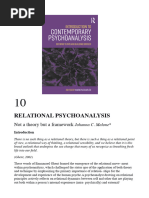 Relational Psychoanalysis