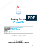 5 Grade Syllabus GCIL Weekend School