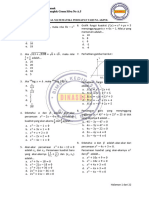 Soal Matematika Akpol