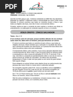 Estudo de Célula Atos 4.12 A Exclusividade de Jesus