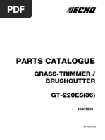 Echo Trimmer GT-220ES S-N 36000001 - 36001930 4678