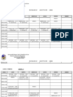 Horarios 1ro Medicina 2024