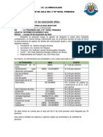 INFORME ECONÓMICO 2023 - 5to de Primaria